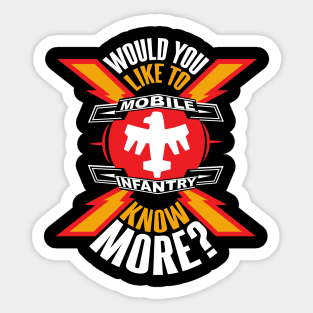 Would You Like to know more? Sticker